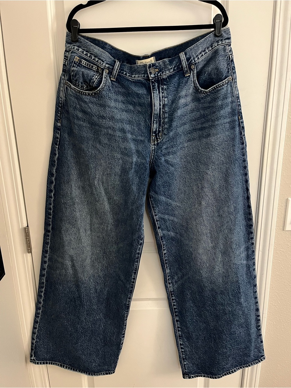 Madewell Superwide-Leg Jeans in Concho Wash